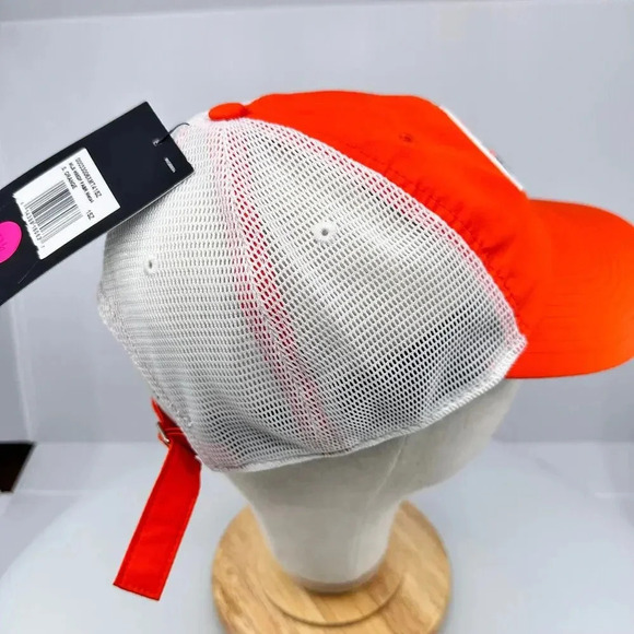 Mitchell & Ness Mens MLB NY Mets Vintage Classic Logo Snapback Cap Orange Sz OS - Picture 5 of 7